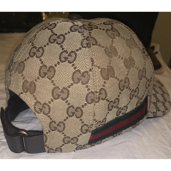 Authentic Vintage Gucci Baseball Cap. Lightly Worn, Great Condition. Size L - Picture 4 of 6